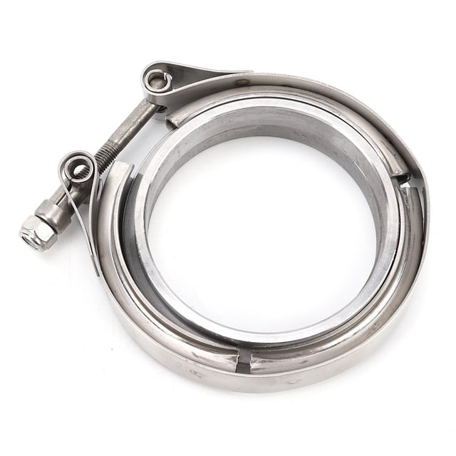 Tubo De Escape Turbo De 3 Pulgadas Abrazadera De Banda En V De Acero Inoxidable Kit De Brida De 2 Piezas Kearding VI003337-00