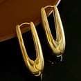thumbnail image 3 of Pendientes de gota de agua de metal para viajeros, joyería ligera y elegante de lujo, estilo europeo y americano, 3 of 6