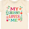 thumbnail image 4 of Inktastic Granny Loves Me Girls Girls Baby Bodysuit, 4 of 5
