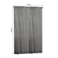 thumbnail image 3 of Cortina para Decoración Home Creations 213x150 cm Gris, 3 of 3