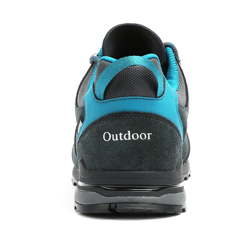 BETOOSEN Mens Outdoor Trekking Sneakers Waterproof Hiking Shoes Breathable Suede Leather Lightweight Walking Shoes