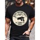 thumbnail image 1 of Camiseta de manga corta para hombre con estampado del Partido Pantera, talla grande, informal y moderna, ideal para deportes al aire libre y ocio., 1 of 6