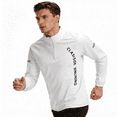 thumbnail image 5 of LTTVQM Mens Quarter Zip Pullover Running Shirt Long Sleeve Quick Dry Athletic Workout Summer Sport Fashion Shirts Blue M, 5 of 5
