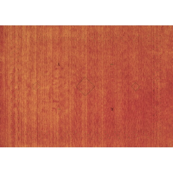 Ahgly Company Indoor Rectangle Abstract Brown Contemporary Area Rugs, 7' x 10'