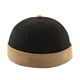 thumbnail image 1 of Gorro Docker Baoblaze Gorro de Circunferencia Sin Borde Negro Beige, 1 of 5