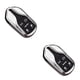 thumbnail image 2 of Speravity Car Key Case FOB Holder Reemplazo para Quattroporte Levante Smart Key Case Cover Car Styling Plata 2piezas Speravity CBP064141, 2 of 5