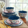 thumbnail image 2 of The Pioneer Woman Pretty Posies 12-Piece Stoneware Dinnerware Set, 2 of 5