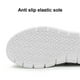 thumbnail image 4 of Zapatos para caminar de malla para hombre Zapatillas de deporte de malla plana Soporte para arco Sólido para viajes al aire libre, 4 of 7
