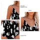 thumbnail image 5 of Top con tirantes finos para mujer, cuello en V, sin mangas, estampado de leopardo, Top informal de verano fresco a la moda, negro M, 5 of 5