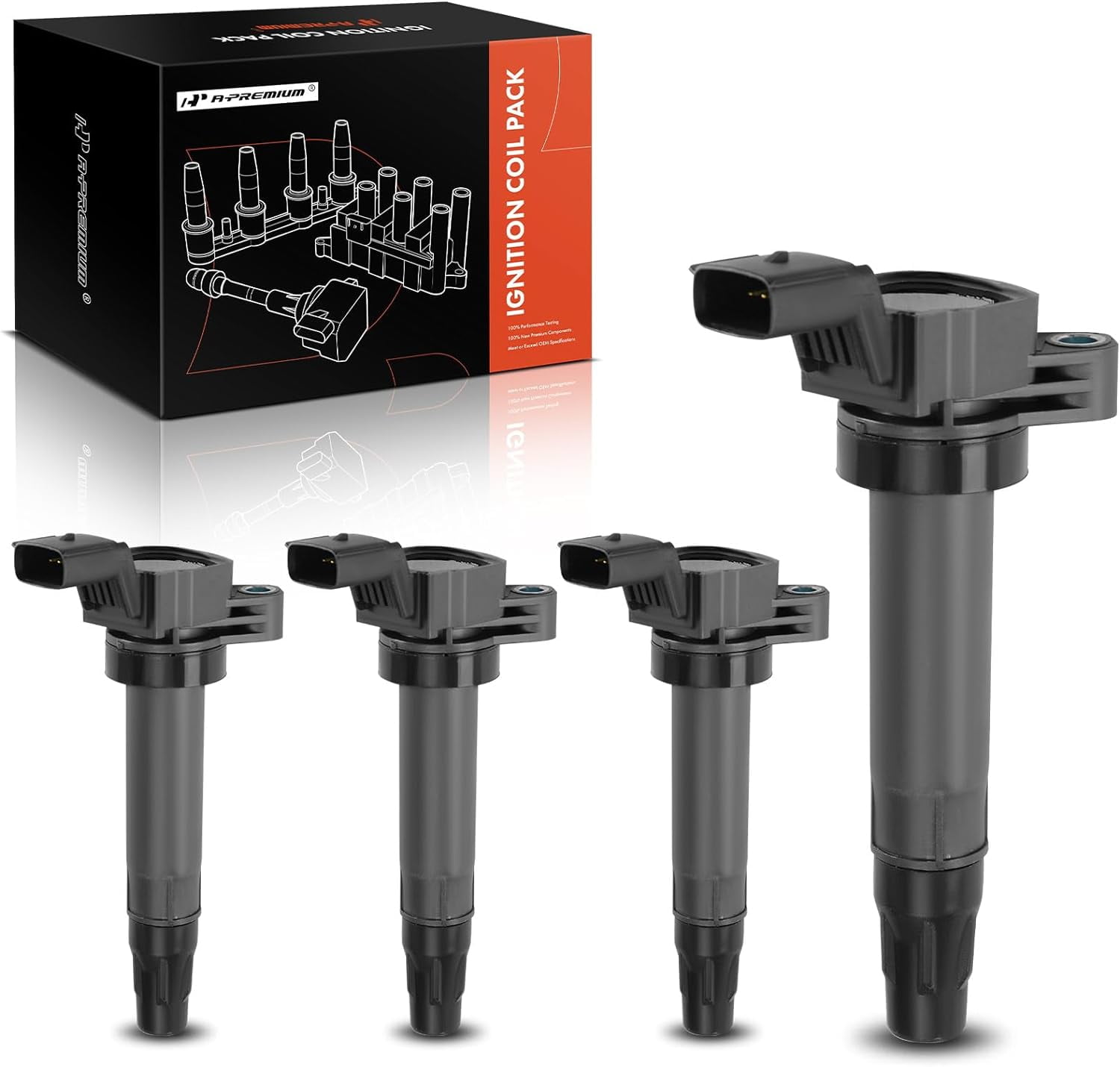 メルメル　High Spark Ignitioncoil 4本セット メルメル High Spark Ignitioncoil 4本セット mature - High