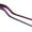 Purple, variant on O'Creme Stainless Steel Precision Kitchen Culinary 8 Inch Tweezer Tongs 8" Curved, Purple