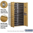 thumbnail image 3 of Salsbury Industries 4C Horizontal Mailbox 13-Door High Unit (48"), Double Column, 24 MB1 Doors, Aluminum, Front Load, Private Access, 3 of 5