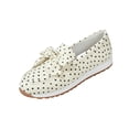 thumbnail image 3 of KEVCHE Womens Polka Dot Loafers Comfortable Casual Slip-On Shoes for Daily Wear, Lightweight Breathable Flat Shoes with Cushioned Insole, Stylish Everyday Footwear, 3 of 6