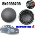 thumbnail image 4 of CENL 2Pcs Front Windshield Wiper Arms Nut Cap Cover Bolt For A1 A3 A4 A5 A6 Q3 Q5, 4 of 10