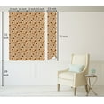 thumbnail image 5 of Ambesonne, Sunflowers Peel & Stick Wallpaper for Home, Summer Flowers Vintage, 13"x72", Dark Rosewood Mustard, 5 of 5