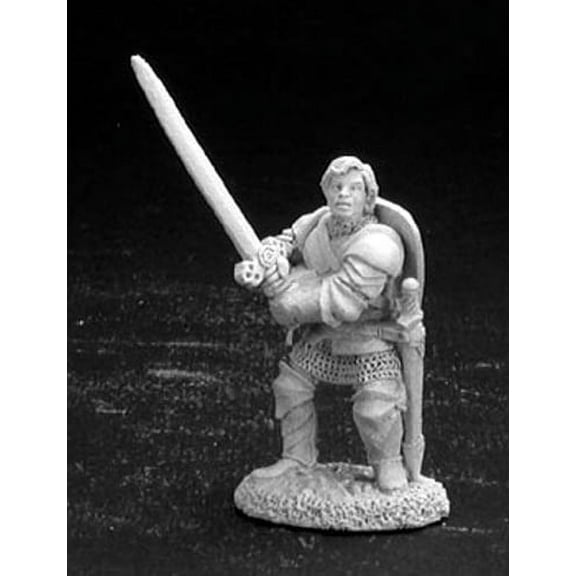 Reaper Miniatures Harald, Fighter #02860 Dark Heaven Legends Unpainted Metal