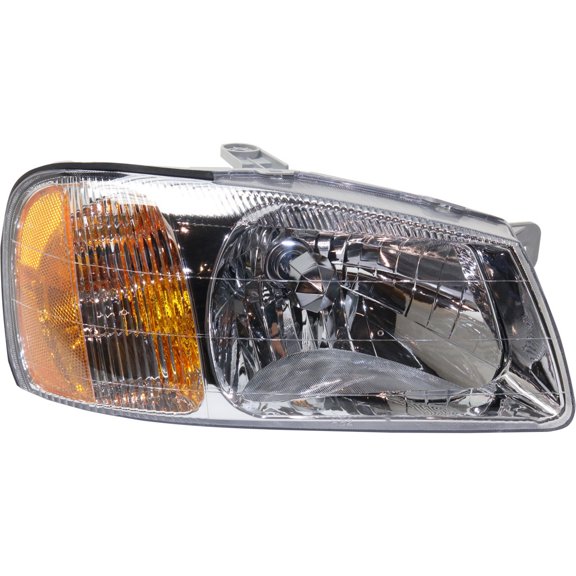 KarParts360 For 2000 2001 2002 Hyundai Accent Headlight Assembly Passenger Side w/Bulbs For HY2503123