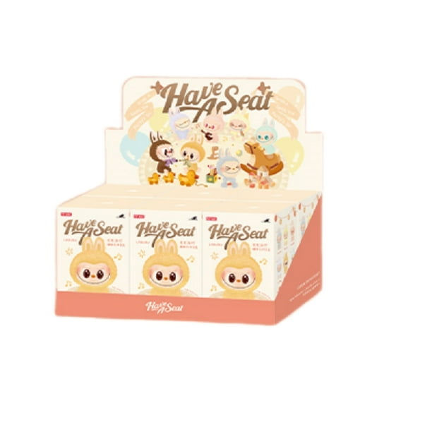 High Quality Macaron Second-Generation Labubu Sitting Party Vinyl