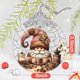 thumbnail image 3 of Adorno de Vidrio Templado con Duende Touber 7.5x9 cm Navidad, 3 of 6