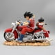 thumbnail image 1 of Dragon Ball Gk motocicleta padre hijo mono Goku Son Gohan figuras de acción modelo de dibujos animados en el escritorio adornos regalozhangyuxiang, 1 of 4