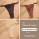 thumbnail image 3 of Tanga de algodón con cinturón ajustable para mujer, bragas sin costuras, transpirable, lencería de cintura baja, suave, Color sólido, 3 piezas, 3 of 5