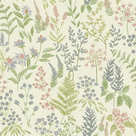 Holden Decor Floral Sprig Meadow Cream Non-Pasted Wallpaper (Covers 56 sq. ft)