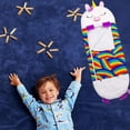 thumbnail image 4 of Literie Douce et Confortable en Forme d'Animal Dinosaure, Sac de Couchage pour Enfants, Blanc, 4 of 5