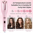 thumbnail image 3 of Automatic Curling Iron, Curling Iron Wand with LED Temperature Display & Double Anti-Scalding Housing, Automatic Curling Wand, 3 of 4