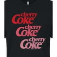 thumbnail image 3 of Coca-Cola - Cherry Coke Ombre Logo - Junior's Cropped Tee, 3 of 5