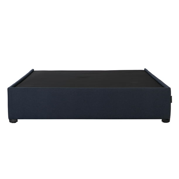 Box Base Cama Queen Size Azul