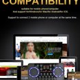 thumbnail image 3 of V300 Pro Live Sound Card Mezclador De Interfaz De Audio 4.0 Compatible Con Bluetooth Para Teléfono Pc, 3 of 5