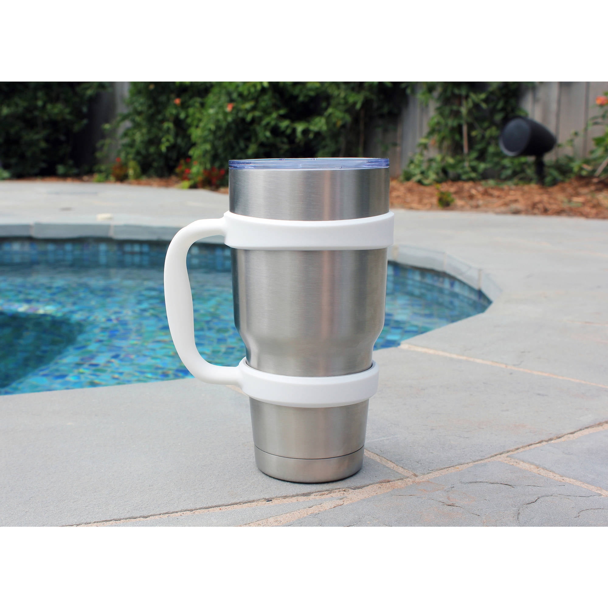 Grip-It YETI Tumbler Cup Handle for 30oz Rambler - Lightweight, Spill Proof  Grip For RTIC Cooler Sta…See more Grip-It YETI Tumbler Cup Handle for 30oz
