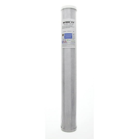 Kx Matrikx  Cto/2 32-250-125-20 Carbon Block Water Filter (20-Inch X 2-7/8-Inch)