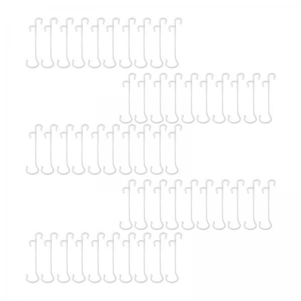 LOVIVER 6x50Pcs Tomato Support Clips Tomato Pressing and Pulling Spreader for Eggplant 13cm