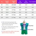 thumbnail image 3 of Boys Green Costume Christmas Birthday Cosplay Dress up Outfits, 12M-6Y, 3 of 6