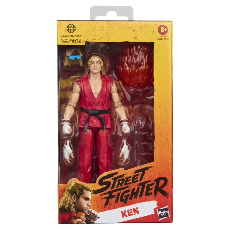 Street Fighter Ken Figure 6-Inch Collectible, Ages 8+ - Walmart.com