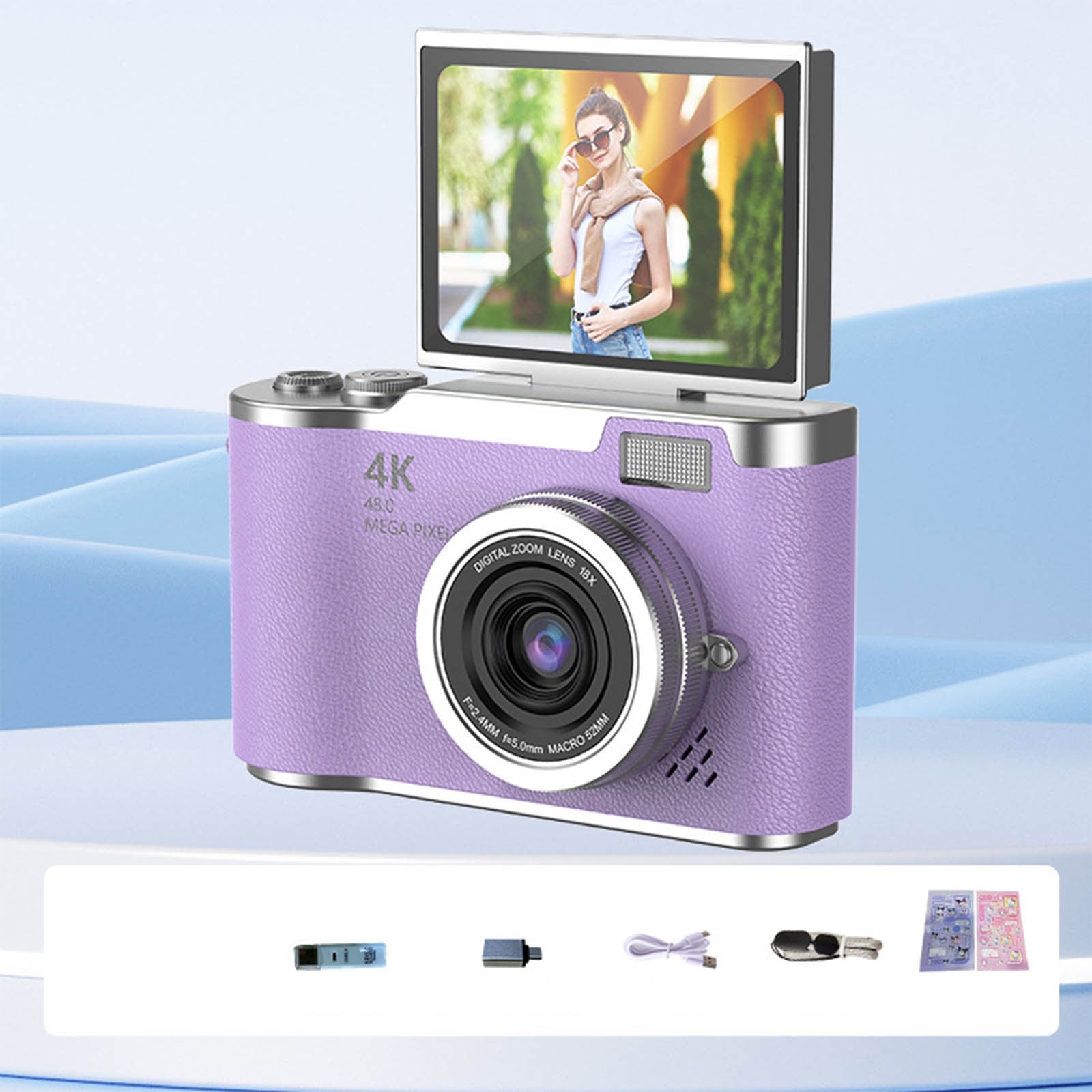 CAMERA　MART Portable Lightweight Mini Digital Camera 18MP, 2.7 Inch LCD