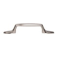 thumbnail image 3 of Mainstays 3" (76mm) Center-to-Center Footed Cabinet Pull, Satin Nickel, 6 Pack, 3 of 5