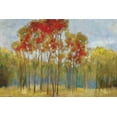 thumbnail image 2 of PI Studio 24x17 White Modern Wood Framed Museum Art Print Titled - Touches of Red, 2 of 4