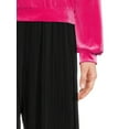 thumbnail image 4 of Self Esteem Juniors Drop Shoulder Velvet Pullover, 4 of 5