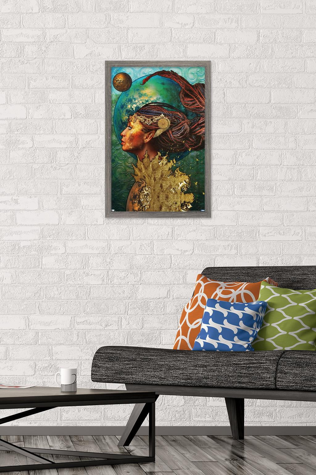 Jena DellaGrottaglia: Cosmic Zodiac - Scorpio Wall Poster, 14.725" x 22.375" Framed