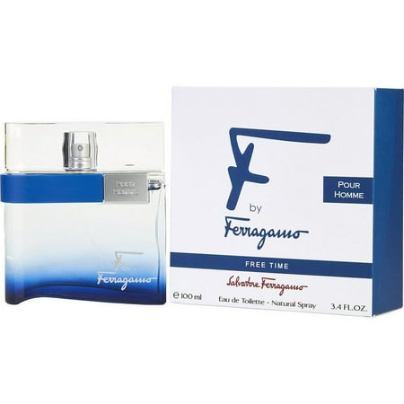 Salvatore Ferragamo F by Ferragamo Free Time Pour Homme Eau de Toilette 3.4 fl oz *EN
