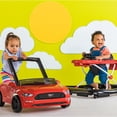 thumbnail image 4 of Centro de actividades para bebés Bright Starts Ford Mustang 4 en 1 rojo y andador de empuje con volante interactivo extraíble, juguete, 6 meses en adelante, 4 of 5