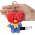 thumbnail image 2 of Baby Series Character Soft Plush Stuffed Animal Keychain Key Ring Bag Charm, 4 Inch, 2 of 4