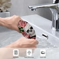 thumbnail image 5 of Bingfone Skull And Roses Ultra Absorbent & Soft Hand Towels For Bath, Hand, Face, Gym And Spa-27.5x16in, 5 of 9