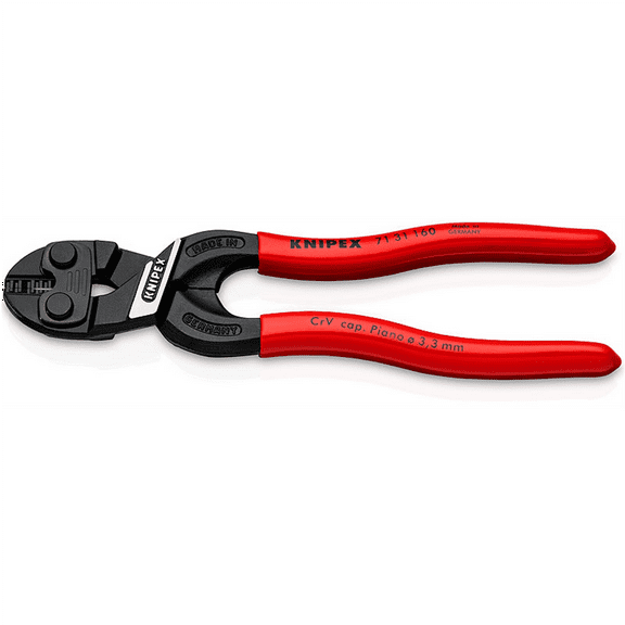 KNIPEX CoBolt S, Compact Bolt Cutter w/ Notched Blade