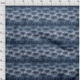 thumbnail image 4 of oneOone Georgette Viscose Navy Blue Fabric Conversational Eye Craft Projects Decor Fabric Printed By The Yard 42 Inch Wide, 4 of 4