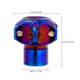 thumbnail image 4 of General CNC Modified Burnt Titanium Key Head Key Bit Hexagon Key Tip Accessories, 4 of 5