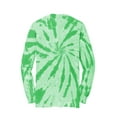 thumbnail image 6 of Port & Company Tie Dye Long Sleeve Tee-M (Kelly), 6 of 6