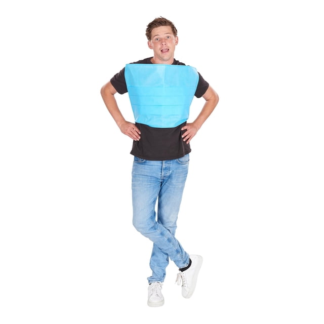 Máscara gigante para adultos, túnica para adultos, talla 1, 100% poliéster
